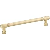 Emtek 86689US4 Emtek 86689 Jasper 6 Inch Center to Center Bar Cabinet Pull from The Industrial Modern Collection