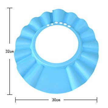 image for ONESWI Safe Shampoo Shower Bathing Protection Bath Cap Soft Adjustable