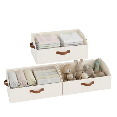 StorageWorks Trapezoid Storage Bins Large
