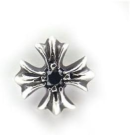 Amazon Chrome Hearts クロムハーツ クロム ハーツ ピアス Chプラス スタッド ブラックダイヤ ジュエリー 通販