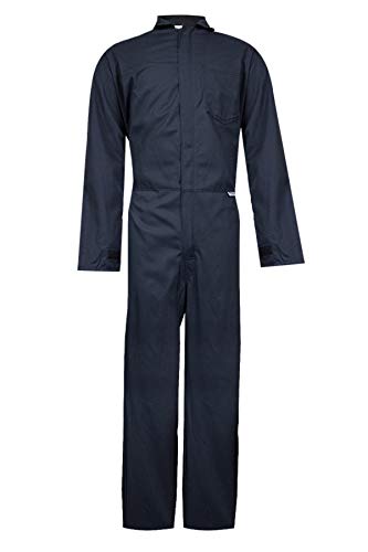 National Safety Apparel C88EJCZXL32 ArcGuard FR UltraSoft Contractor Coverall, X-Large, Navy