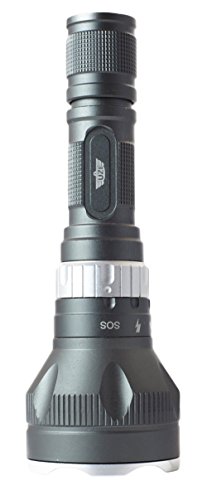 Uzi UZI-TFL-7370 200-Lumen Combat LED Flashlight with Aluminum Construction and Adjustable Light Levels