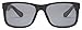 Gamma Ray Stealth Polarized UV400 Flat Black Updated Square Classic Sunglasses in Shatterproof Nylon Frame