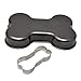 PreOkupied Dog Bone Cake Pan, Including Dog Bone Cookie Cutter, Dark Grey Carbon Steel, 30.5 x 21.6 x 5.1 cm