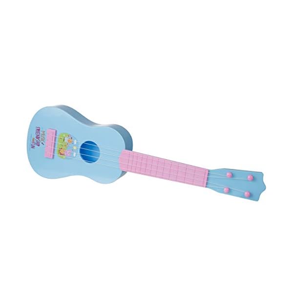 Peppa-Pig-Acoustic-Guitar-Great-Kids-Music-Toy-for-Boys-Girls-Ages-3 Peppa Pig Acoustic Guitar | Musical Toy Instruments For Kids | Peppa Pig Acoustic Toy Guitar With 4 Strings | Kids…