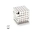 Xtozon 5MM 216 Pieces Magnetic Sculpture Cube Building Blocks Toys for Intelligence Learning, Magnet Executive Desk Toys and Stress Relief Toys for Adults (Silver)