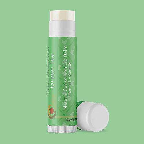 All Natural Therapeutic Lip Balm for Dry & Cracked Lips with SPF 15 UVA/UVB Sun Protection with