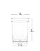 Elite Selection Shot Glasses | 2 Oz. Clear Plastic Disposable Cups | Perfect Party Shot Cups for Shots, Tasting, Sauce, Dips | Pack of 80