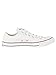 Converse Unisex Chuck Taylor All Star Ox Low Top Optical White Sneakers - 12 D (M) Optical white