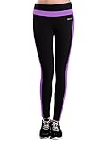 Baleaf Women's Yoga Active Ankle Legging Hidden Pocket Dewberry Size M