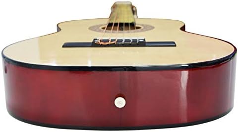 3rd Avenue 3/4 Size Junior Kids Classical Guitar Beginner Spanish Nylon Strings with 6 Months FREE Lessons, Carry Case - Natural - Image 4