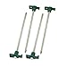 Coleman 10 Inch Metal Tent & Canopy Ground Stakes, 4-Pack of Heavy-Duty Steel Nail Tent Pegs