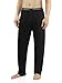 DAVID ARCHY Men's 2 Pack Bamboo Rayon Long Pajamas Pants Loungewear Sleep Bottoms
