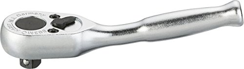 HAZET 863MC 89 mm Solid Steel Reversible Ratchet - Chrome-Plated