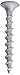 Hillman 40924 Phillips Galvanized Deck Screw, 6 x 1-1/4