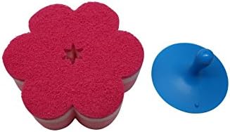 Clean Team Solutions Suction Sink Sponge, Colors Vary, 1-Pack (2 Discs)