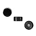 (24 Pack) Black Cone Lined Cap (22/400)