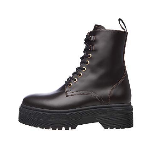 Nero Giardini A909831D Anfibi Donna in Pelle - Testa di Moro 39 EU |  Prezzo.it