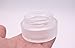 30g 30ml Environmental Bamboo Lid Frosted Glass Bottle Cream Jars Empty Cosmetic Comtainer 1pcs