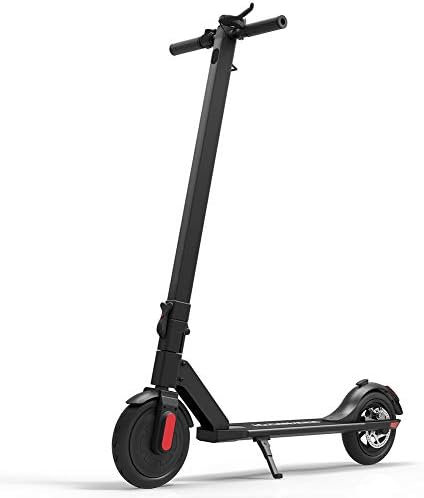 M MEGAWHEELS Electric Scooter with LED S5, Foldable & Easy Carry, Speed Up to 10MPH with 15 Miles Long-Range Battery