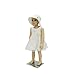 Realistic 1-2 Year Old Kids Toddler Child Plastic Full Body Mannequin with Base and Wig #KD-1