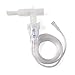 Inhaler Compressor Replacement Tubing & Kit Breathing Treatment Machine Parts Accessories, 7 ft Soft Tubing, T Piece and tubing (2 Packs)