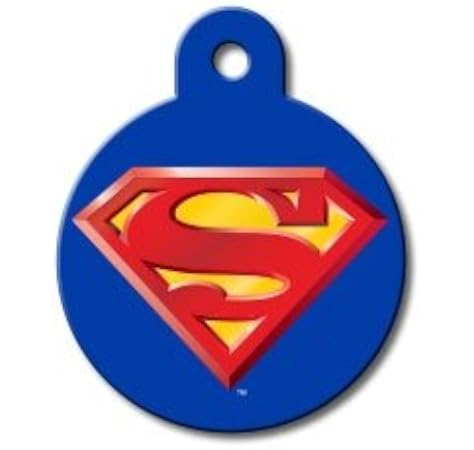 superman dog tag