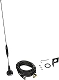 TRAM 1091-BNC Scanner Trunk/Hole Mount Antenna Kit with BNC-Male Connector