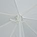 Abba Patio 10 x 15 ft Pop Up Heavy Duty Instant Canopy Commercial Portable Canopy with Sidewalls Enclosure, White