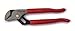 Crescent R27CV 1-1/8-Inch Capacity 7-Inch Straight Jaw Tongue and Groove Cushion Grip Plier