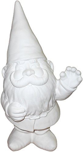 Greg the Huge Garden Gnome - Paint Your Own Gnomey Ceramic Keepsake