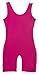 Girls Black Tank Biketard Unitard Child