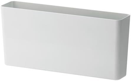 Ikea VARIERA - Caja de Almacenamiento, de Alto Brillo, Blanco - 50x12 cm: Amazon.es: Hogar