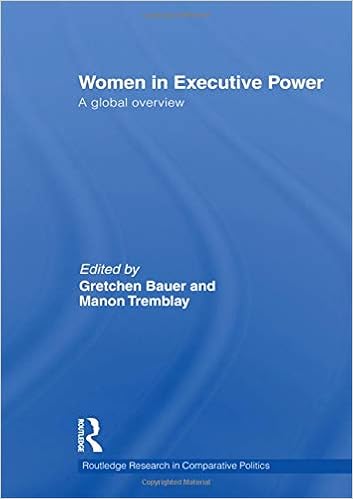 Women In Executive Power A Global Overview Routledge Research In