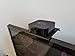 Universal Shelf for Small Cable Box Satellite Receiver or Streaming Media Devices for Nearly Any Thin Flat Panel TV - TOP SHELF 2 Pack