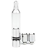Coil Monster Glass Globe Dome With Two Dual Quartz Coil Replacement Cartridges