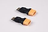 SummitLink Pack of 2 Traxxas TRX to XT90 Connector Adapter
