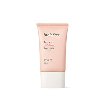 innisfree Tone Up No Sebum Sunscreen SPF50+ PA++++ 50ml
