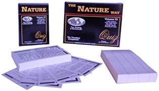 Nature Trivia Compact Travel Edition Card Game