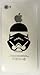 Star Wars Storm Trooper Black Cell Phone Decal