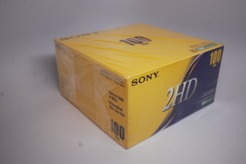 SONY 100 High-Density Floppy Disks PC