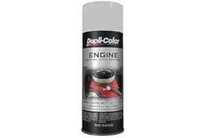 Dupli-Color CDE1615 Engine Paint with Ceramic, Aluminum, 12 Ounce, 1 (Non-Carb Compliant)