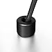 CROSS LINE DrewChan Pen Holder Aluxury Aluminum Stand Holder Base for Pen, Toothbrush Brush, E-Cigarette Desk Storage Organizer Nifty Paperweight - Stylish Gifts (Black)