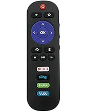 RC280 Replacement Remote Applicable for TCL Roku TV with Netflix Sling Hulu Vudu Key 55UP120 32S4610R 50FS3750 32FS3700 32FS4610R 32S800 32S850 32S3850 48FS3700 55FS3700 65S405 43S405 49S405 40S3800