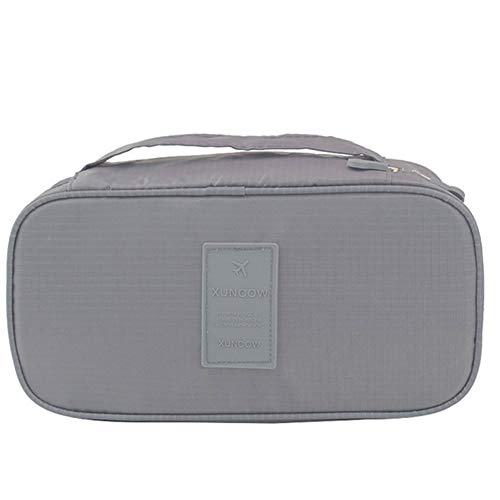Sungpunet Waterproof cosmetic bag travel cosmetic bag storage bag bra underwear storage bag travel multi-function portable storage cosmetic bag gray