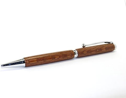 Marmo Di Carrara hand made wooden Executive Pen - LeopardWood