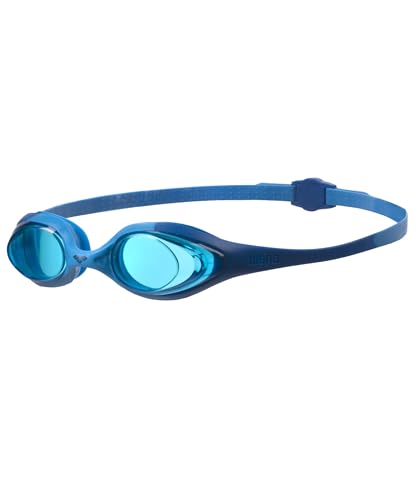 arena Spider Junior Occhialini Nuoto Anti-Appannamento per Bambini, Occhialini Piscina con Protezione UV, Ponte Nasale Autoregolante, Guarnizioni in Silicone Ipoallergenico