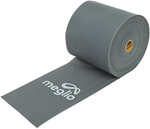 Meglio Resistance Bands Roll, Latex Free Exercise Bands for Building Strength Pilates Band for Fitness Flexibility - Image 3