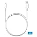 Anker Powerline 6ft Lightning Cable, MFi Certified USB Charge/Sync Cord for iPhone 11 / XS/XS Max/XR/X / 8/8 Plus / 7/7 Plus / 6/6 Plus / 5s / iPad, and More (White)