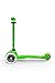Micro Kickboard - Mini Deluxe LED - Three Wheeled, Lean-to-Steer Swiss-Designed Micro Scooter for Toddlers & Children with Motion-Activated Light-Up Wheels for Ages 2-5 (Green)